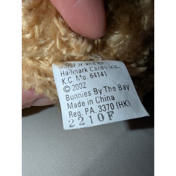 VTG 2002 Hallmark Buddy Hollyday Puppy Dog Christmas Winter Stuffed Plush - Picture 7 of 9